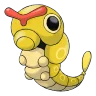 Caterpie shiny form
