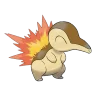 Cyndaquil shiny form