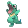 Totodile shiny form