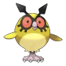 Hoothoot shiny form