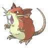 Raticate shiny form