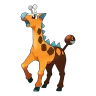 Girafarig shiny form