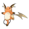 Raichu shiny form