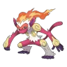 Infernape shiny form