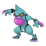 Toxicroak shiny form