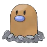 Diglett shiny form