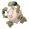 Primeape shiny form