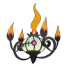 Chandelure shiny form