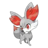 Fennekin shiny form