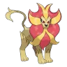 Pyroar shiny form