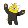 Bewear shiny form