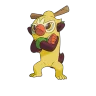 Thwackey shiny form