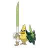 Sirfetch'd shiny form
