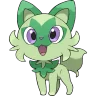 Sprigatito shiny form