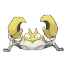 Krabby shiny form