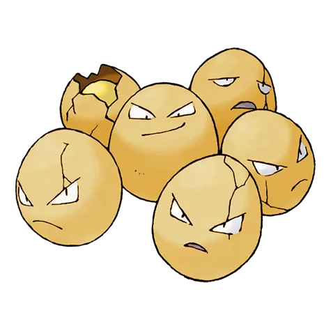 Exeggcute shiny form