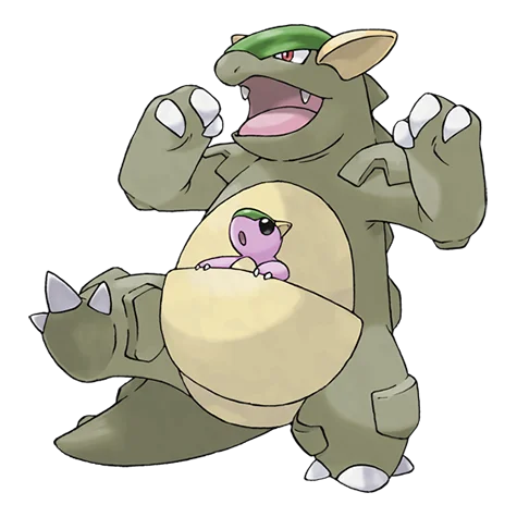 Kangaskhan shiny form