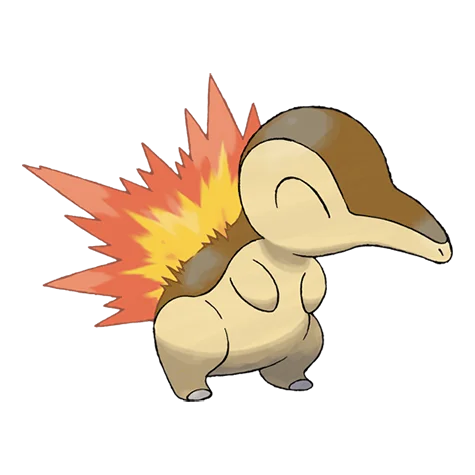 Cyndaquil shiny form