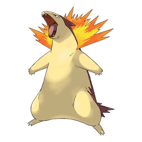 Typhlosion shiny form
