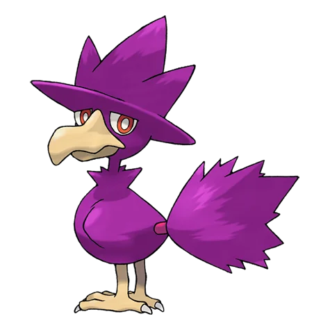 Murkrow shiny form