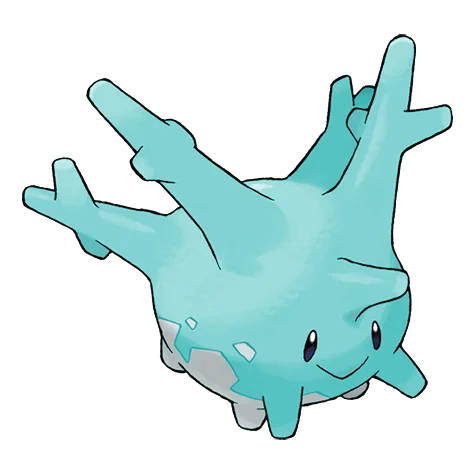 Corsola shiny form