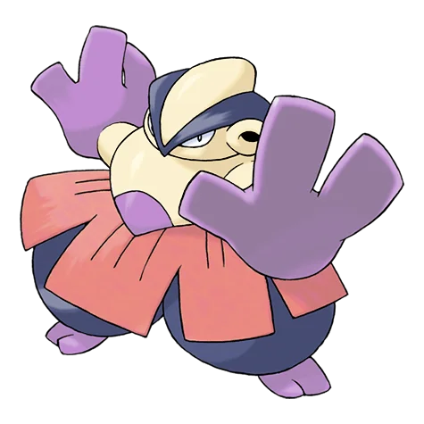 Hariyama shiny form