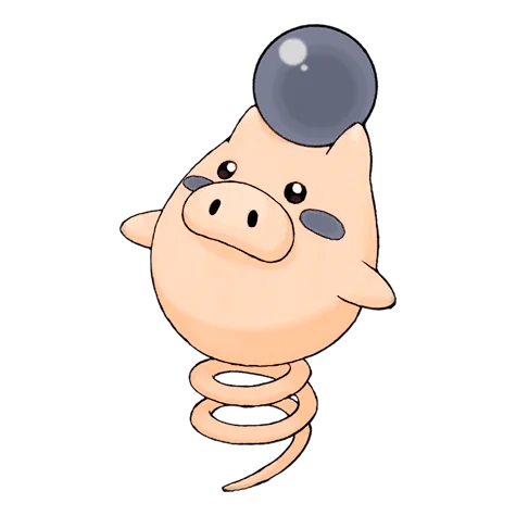 Spoink shiny form