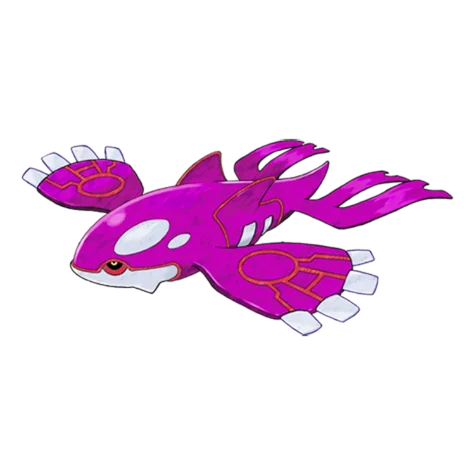 Kyogre shiny form