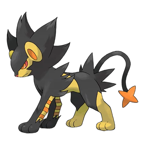 Luxray shiny form