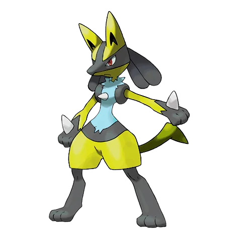Lucario shiny form
