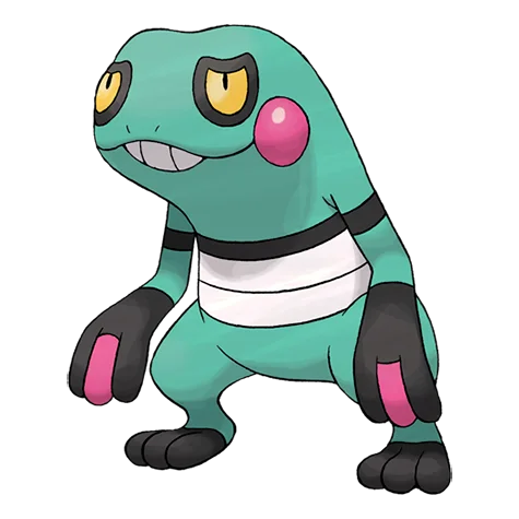 Croagunk shiny form