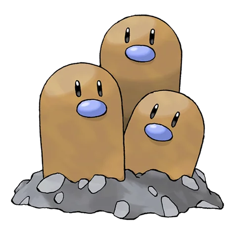 Dugtrio shiny form