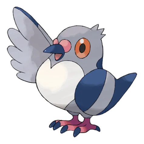 Pidove shiny form