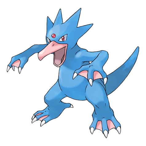 Golduck shiny form