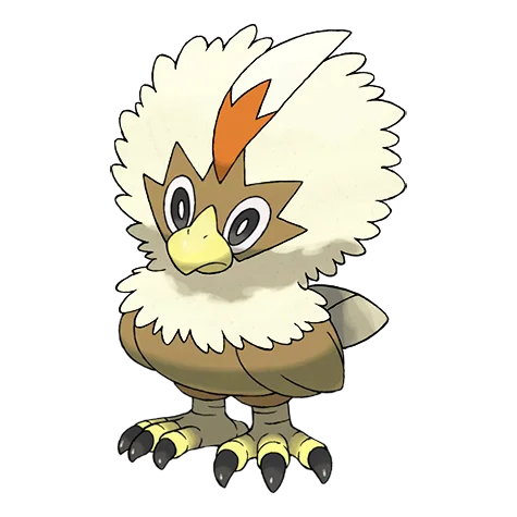 Rufflet shiny form