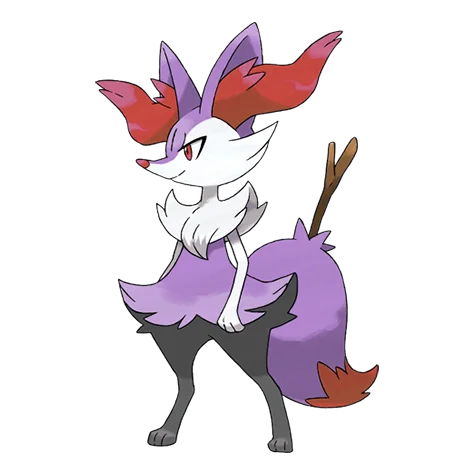 Braixen shiny form