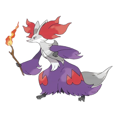 Delphox shiny form