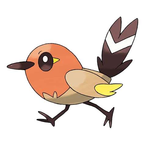 Fletchling shiny form