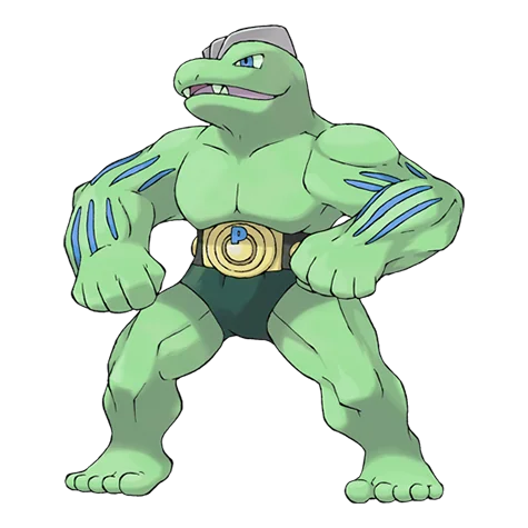 Machoke shiny form