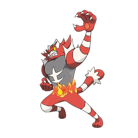 Incineroar shiny form