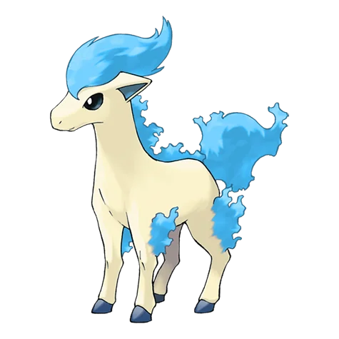 Ponyta shiny form