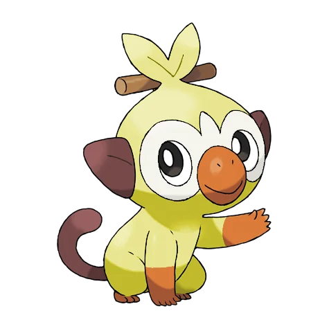 Grookey shiny form