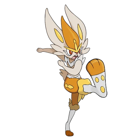 Cinderace shiny form