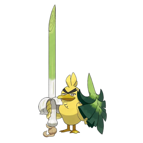 Sirfetch'd shiny form