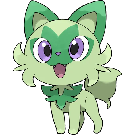 Sprigatito shiny form