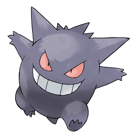 Gengar shiny form