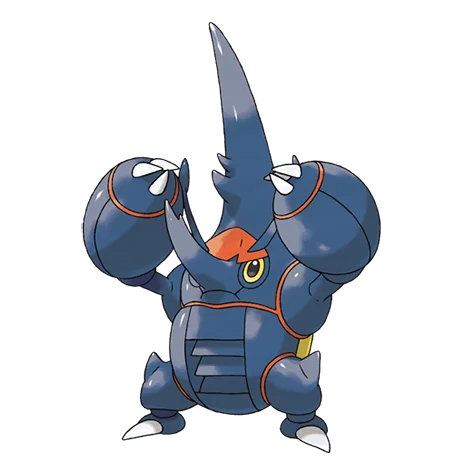 Heracross #10047 official artwork - bug/fighting type Pokemon