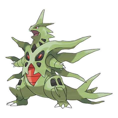 班基拉斯 #10049 official artwork - rock/dark type Pokemon