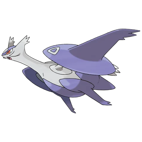 拉帝欧斯 #10063 official artwork - dragon/psychic type Pokemon