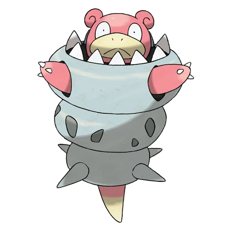Slowbro #10071 official artwork - water/psychic type Pokemon